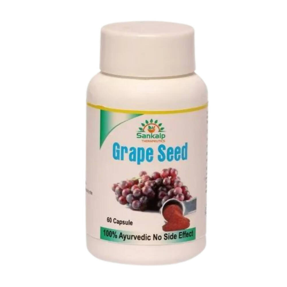 Sankalp Ayurvedic Grape Seed Capsules | Grocsy