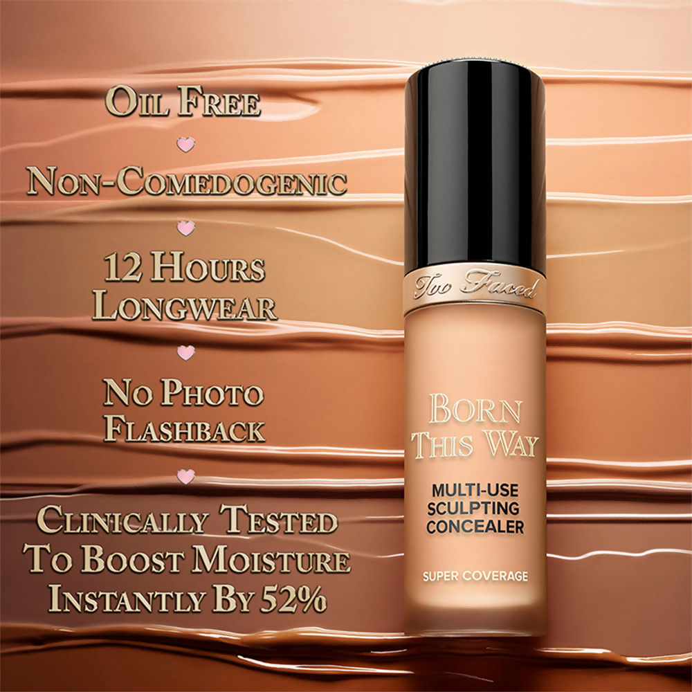 Too Faced Born This Way Super Coverage Multi Use Sculpting Concealer - Sand | Grocsy
