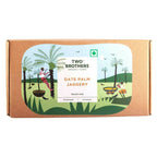 Two Brothers Organic Farms Date Palm Jaggery Solid, Pure Date Palm Sap | Grocsy