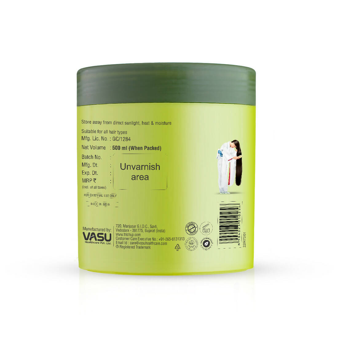 Vasu Healthcare Trichup Keratin Hot Oil Treatment Hair Mask | Grocsy