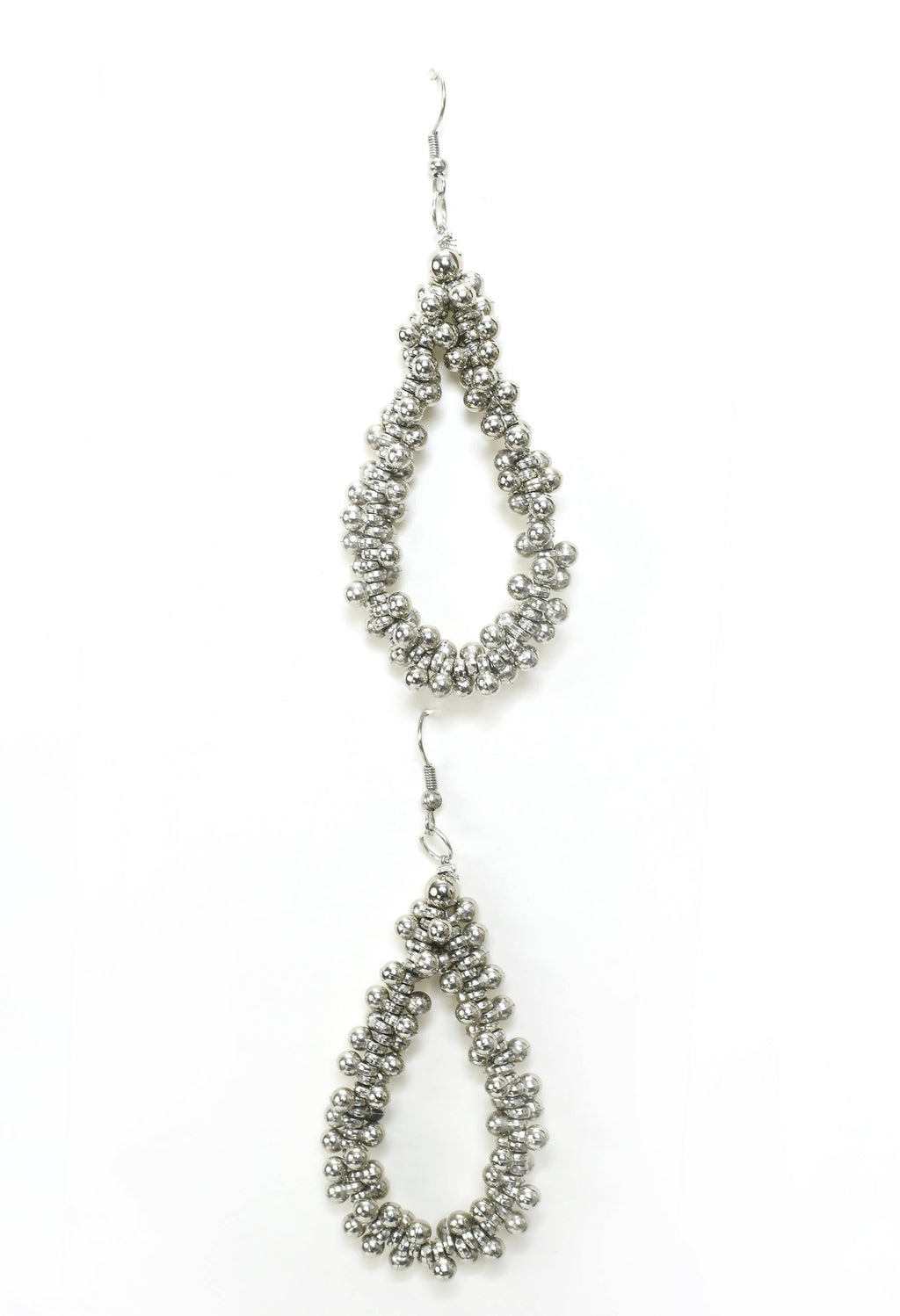 Mominos Fashion Johar Kamal Oxidised Silver-Plated Brass Finish Radha Kishan Long Necklace For Women | Grocsy