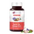 Bliss Welness Garlic Oil Omega 3 6 9 Capsules | Grocsy