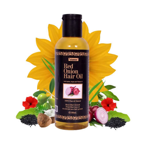Vedsun Red Onion Hair Oil | Grocsy