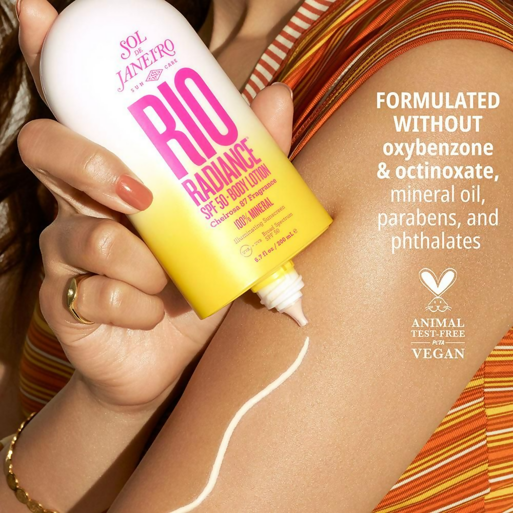 Sol de Janeiro Rio Radiance SPF 50 Body Lotion illuminating Sunscreen, UVA/UVB Broad Spectrum SPF 50 | Grocsy