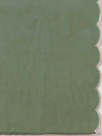 Janasya Regular Chinnon Green Ethnic Motifs V-Neck Kurta,Bottom & Dupatta | Grocsy