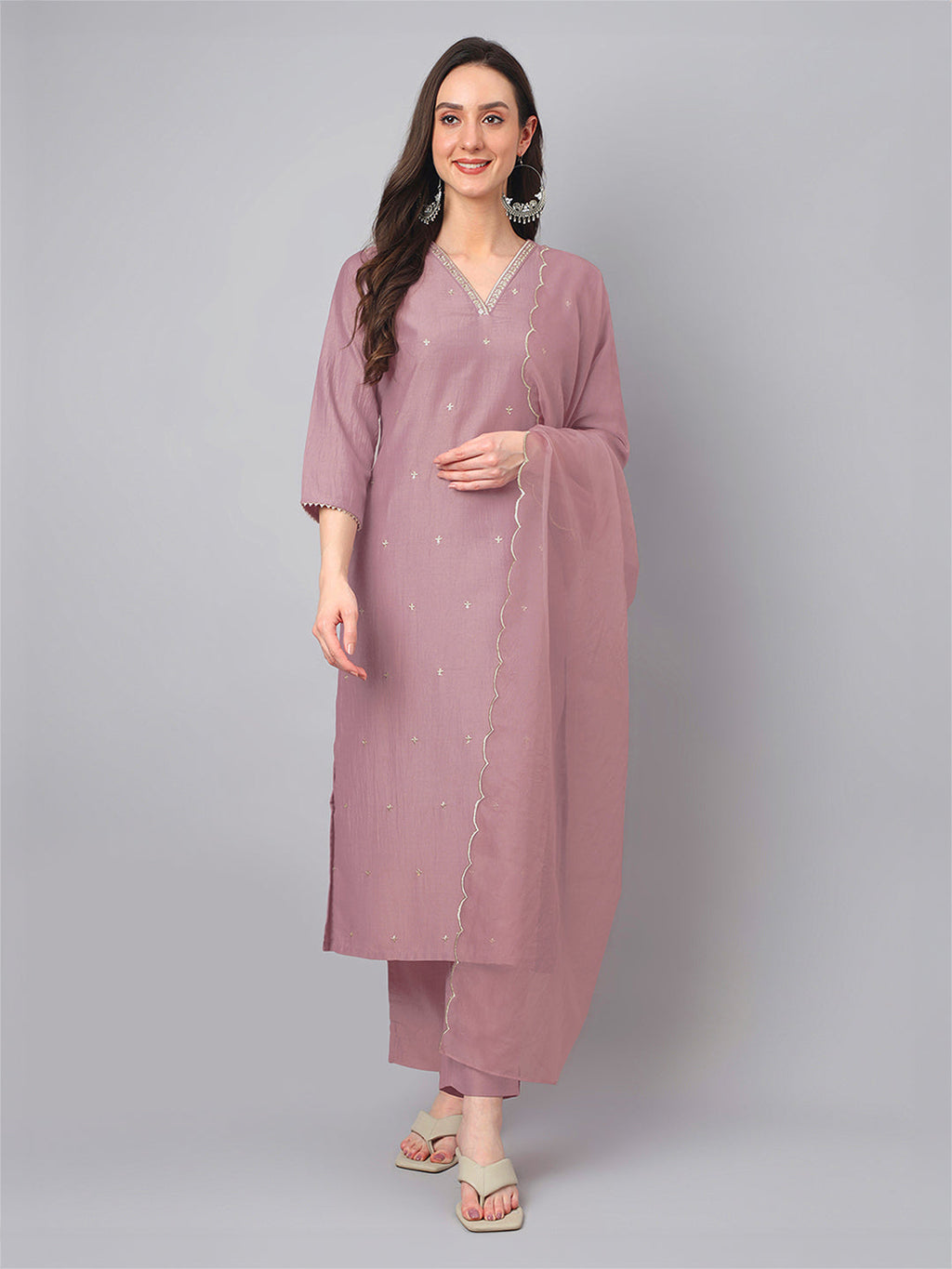 Janasya Bright Regular Kurta Set | Grocsy