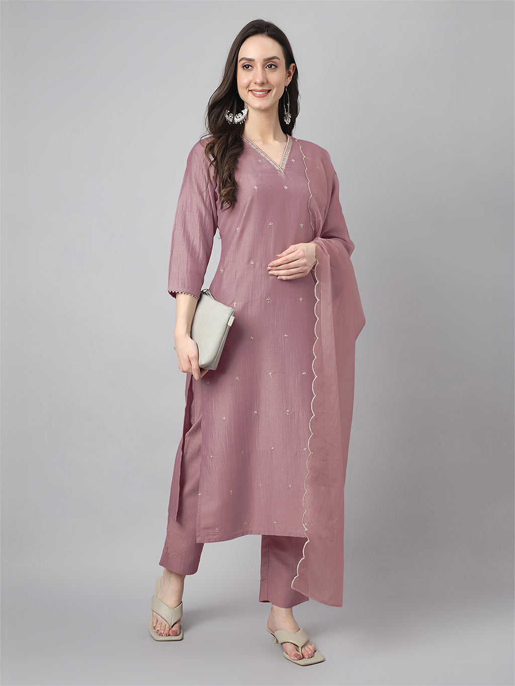 Janasya Bright Regular Kurta Set | Grocsy