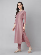 Janasya Bright Regular Kurta Set | Grocsy