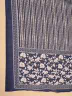 Janasya Blue Cambric Floral Set | Grocsy