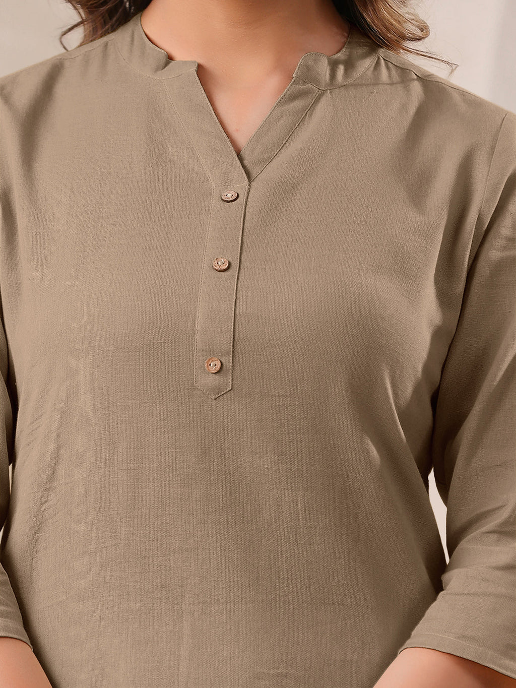 Janasya Light Cotton Solid Straight Kurta | Grocsy