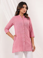 Janasya Light Cotton Solid Straight Kurta | Grocsy
