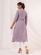 Janasya Light Cotton Solid Straight Kurta | Grocsy