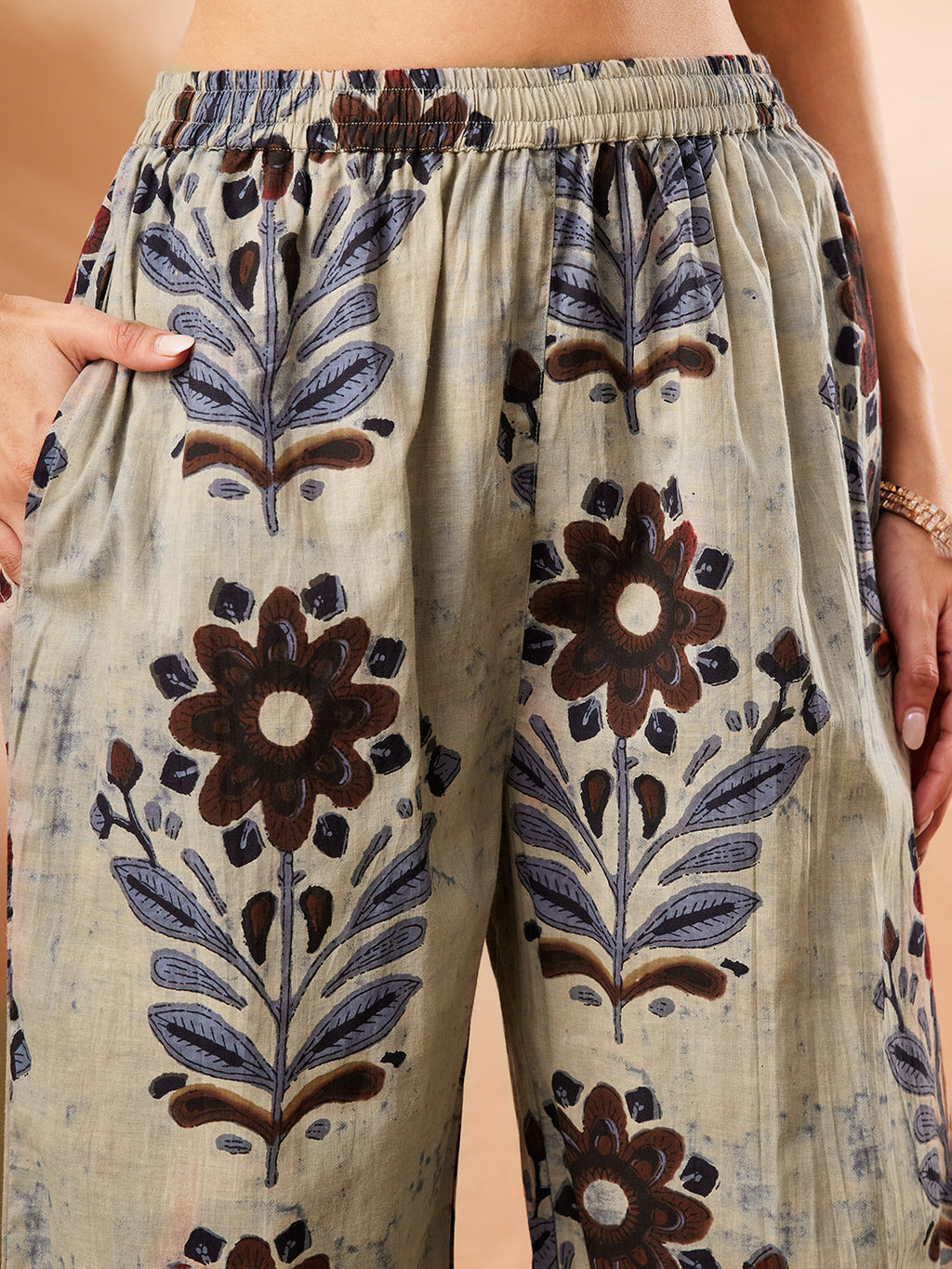 Janasya Multi Straight Cotton Co-Ords | Grocsy