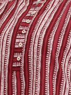 Janasya Multi A-Line Cotton Top | Grocsy
