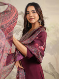 Janasya Dark Chanderi Yoke Embroidery Straight Kurta Set | Grocsy