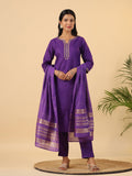 Janasya Bright Cotton Blend Solid Straight Kurta Set | Grocsy