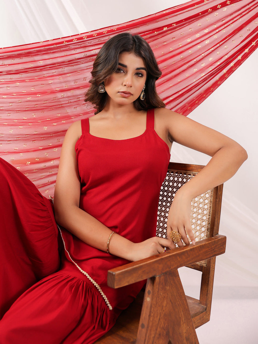 Janasya Dark Rayon Solid Straight Kurta Set | Grocsy