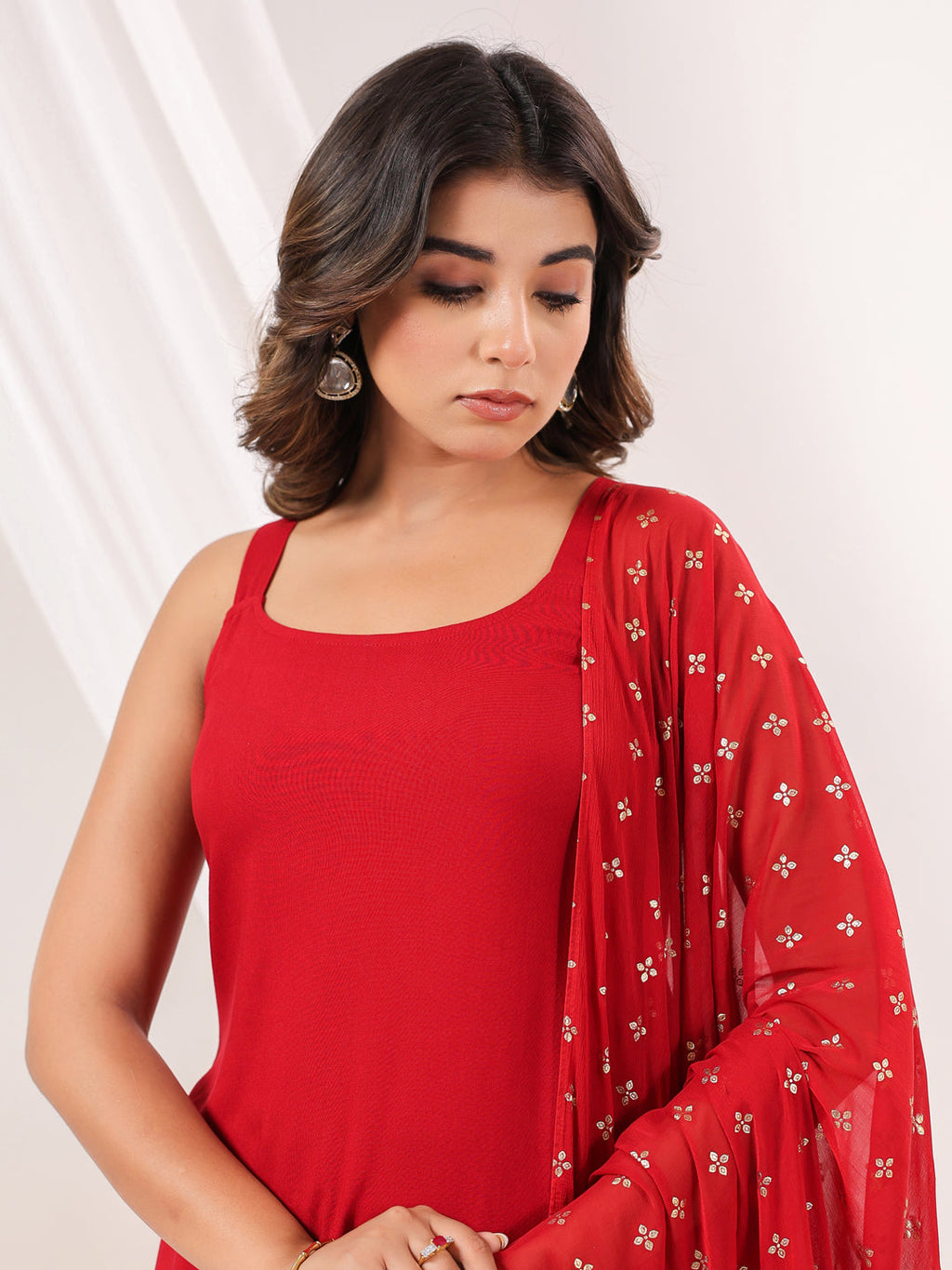 Janasya Dark Rayon Solid Straight Kurta Set | Grocsy