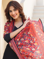 Janasya Dark Silk Blend Solid Straight Kurta Set | Grocsy