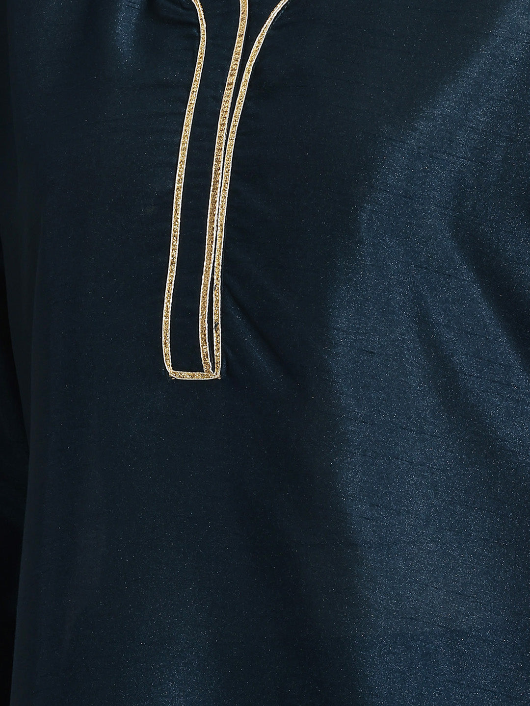 Janasya Teal Straight Silk Blend Kurta,Bottom & Dupatta | Grocsy