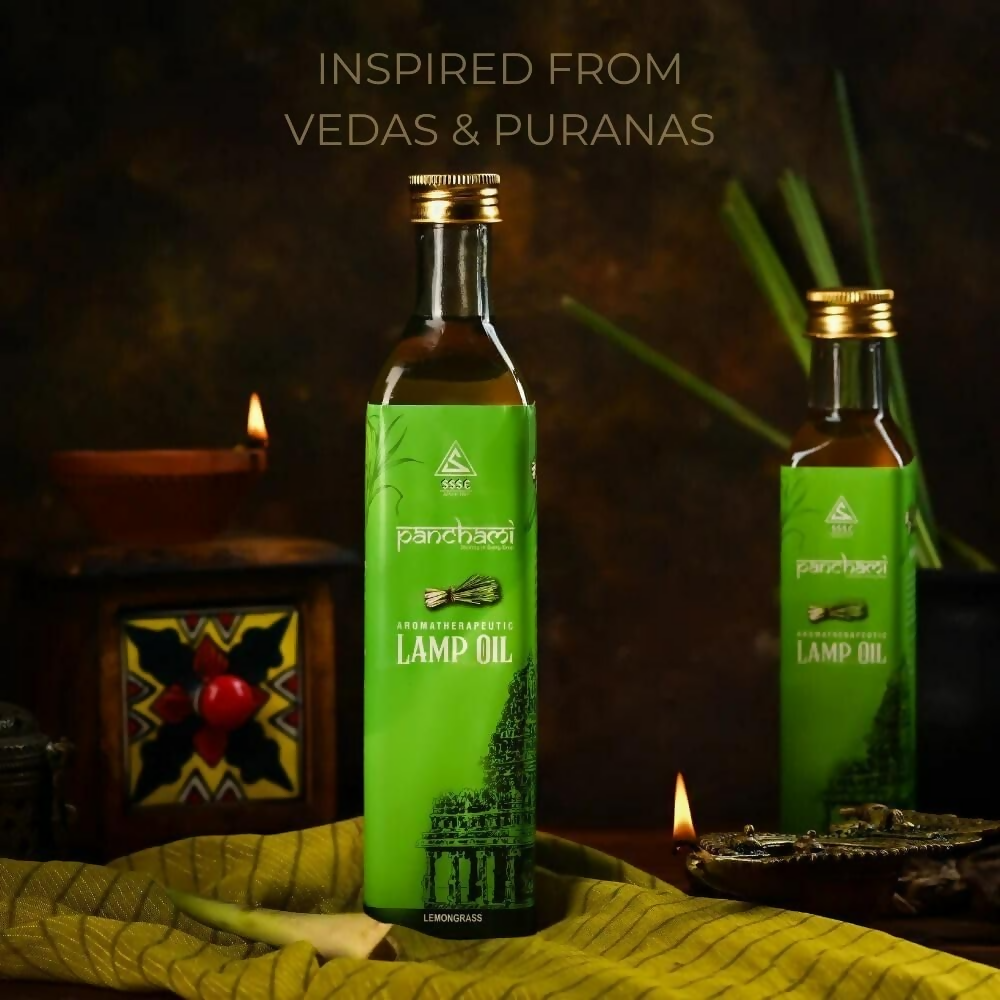 Panchami Sacred Fragrances - Lemongrass Lamp Oil | Grocsy