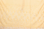 Vamika Net Brasso Cream Light Weight Trendy Look Bollywood Style Saree | Grocsy