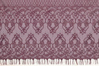 Vamika Net Brasso Purple Light Weight Trendy Look Bollywood Style Saree | Grocsy