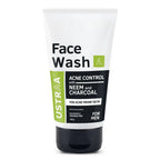 Ustraa Acne Control With Neem Charcoal Face Wash For Men | Grocsy