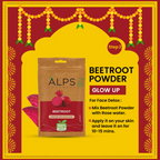 Alps Goodness Bridal Glow Kit (Beetroot Powder, Rose Water, Rosemary Water, Gold Facial Kit & Shea Butter) | Grocsy