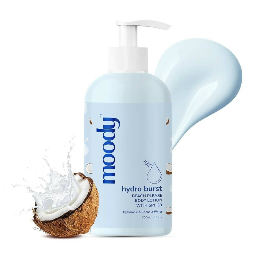 Moody 7D Hydro Burst Bleach Please Body Lotion with SPF 30 | Grocsy