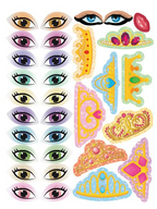 Dreamland Publications Princess Create a Face Book For Kids | Grocsy