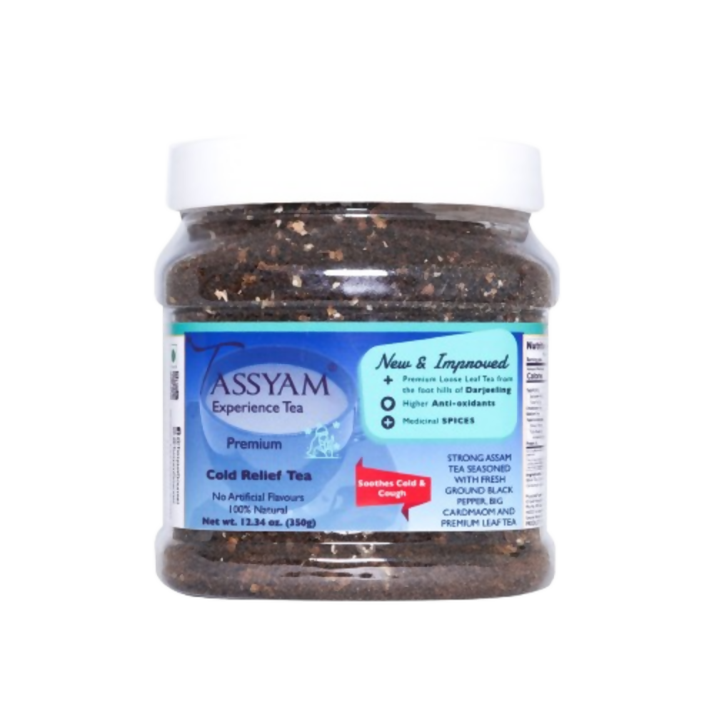 Tassyam Organics Cold Relief Tea | Grocsy