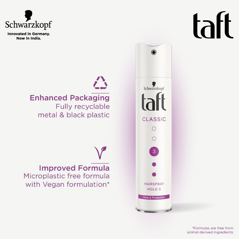 Schwarzkopf TAFT Classic Hair Spray | Grocsy