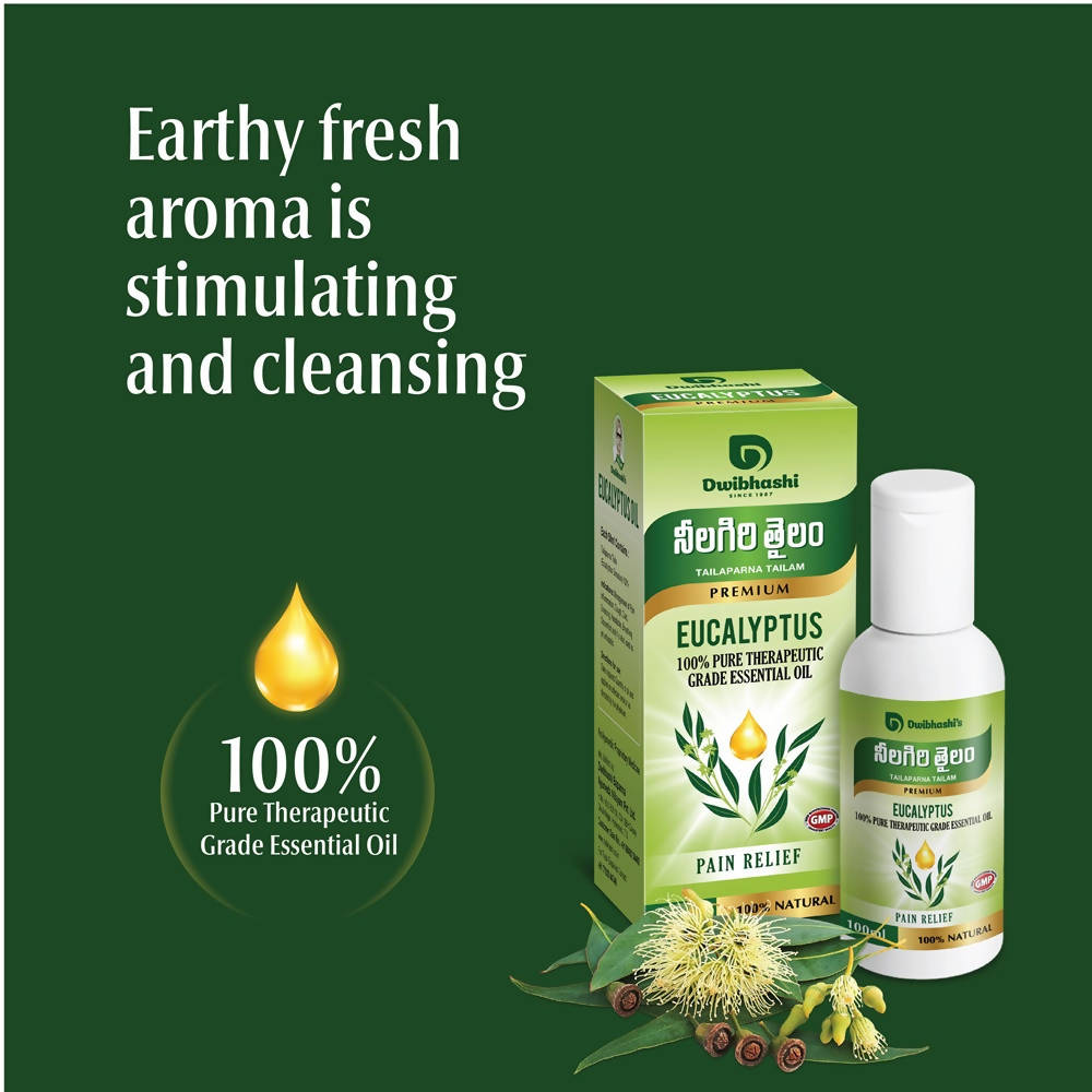 Dwibhashi Eucalyptus Oil (Tailaparna Tailam) | Grocsy
