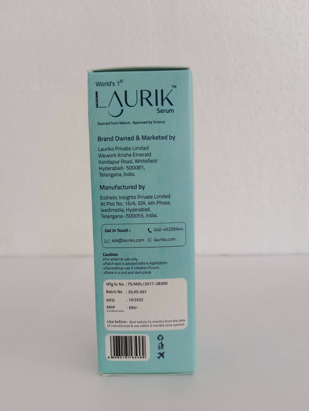 Laurik Hair Scalp Serum For Men & Women | Redensyl, Procapil, Keratin, Biotin & Lauric Acid | Strengthener Hair Follicles & Growth | Grocsy
