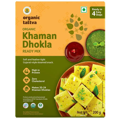 Organic Tattva Khaman Dhokla Ready Mix | Grocsy