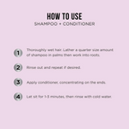 HASK Keratin Smoothing Shampoo & Conditioner | Grocsy