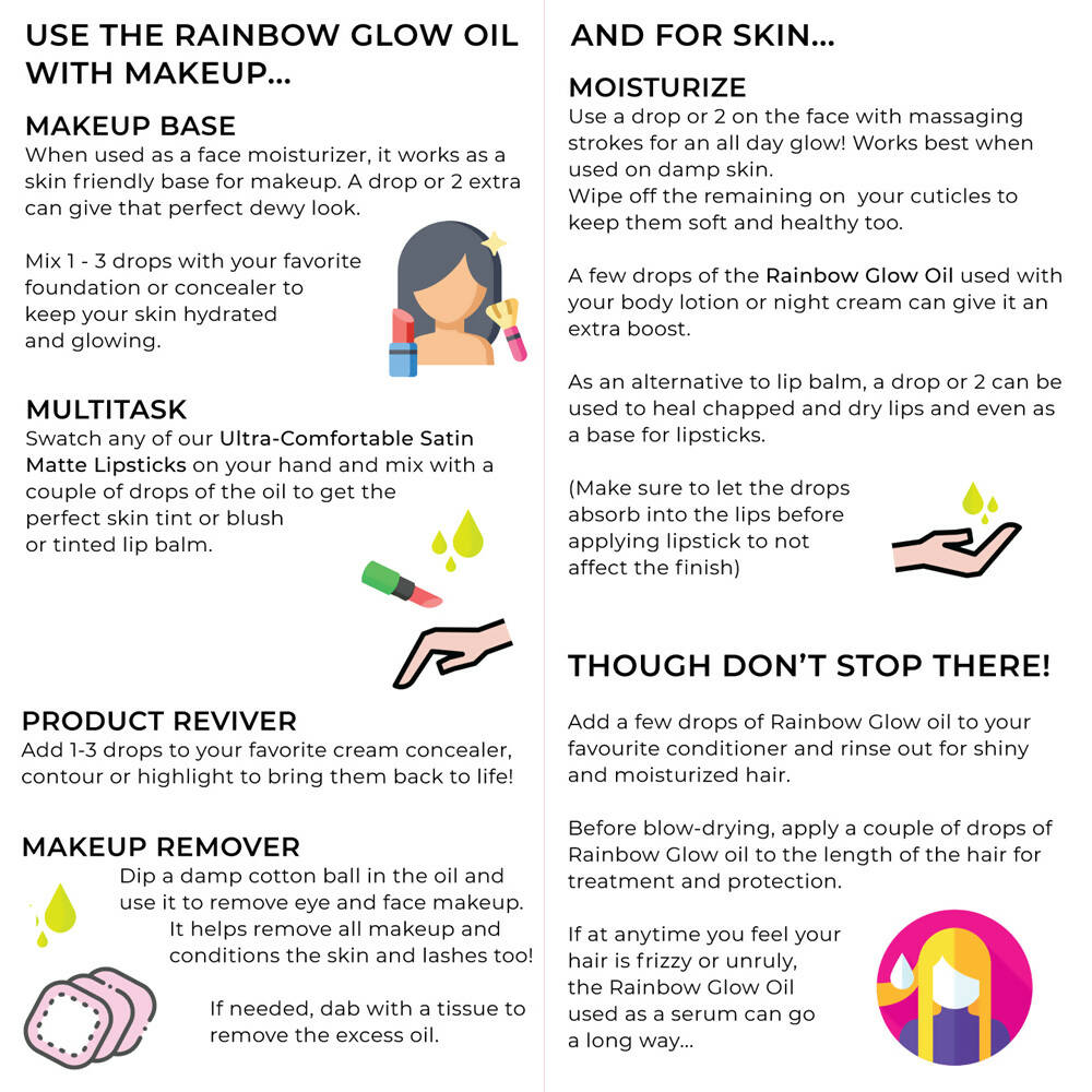 Disguise Rainbow Glow Oil | Grocsy