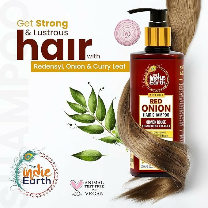 The Indie Earth Red Onion Shampoo | Grocsy