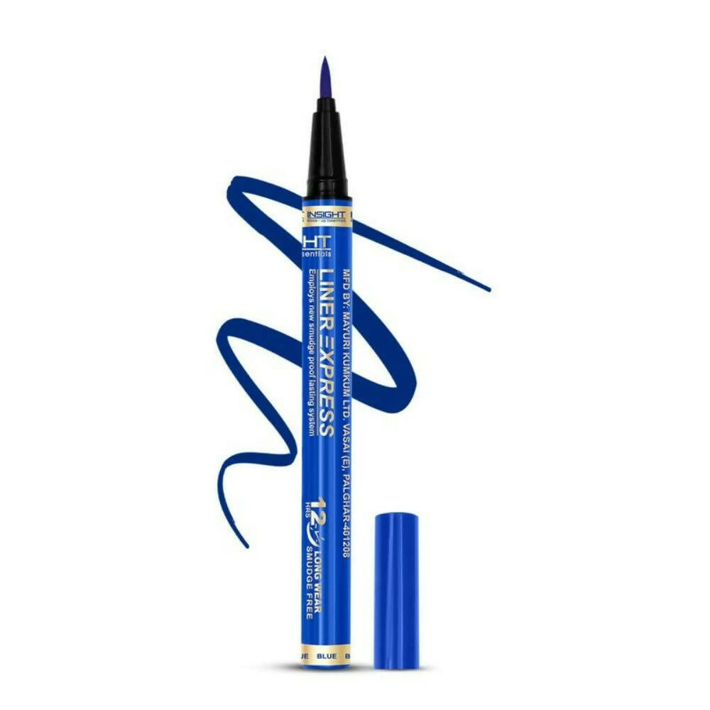 Insight Cosmetics Liner Express Eye Pen Smudge Proof Eye Makeup (Blue) | Grocsy