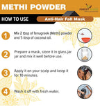 Forest Herbs Methi Hair Care Powder | Grocsy