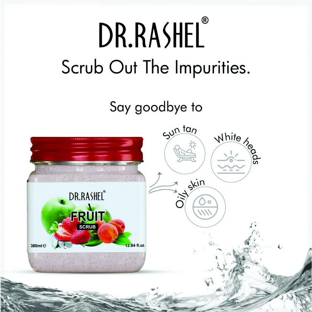 Dr.Rashel Fruit Scrub For Face And Body | Grocsy