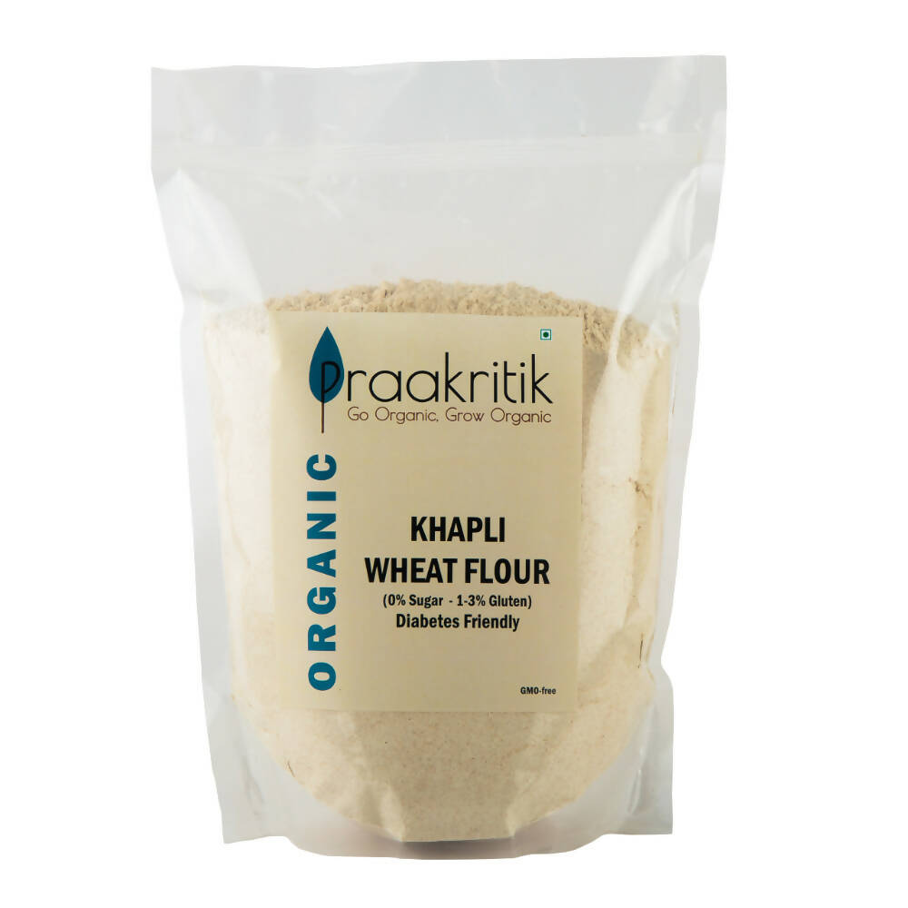Praakritik Organic Khapli Wheat Atta - Praakritik Organics