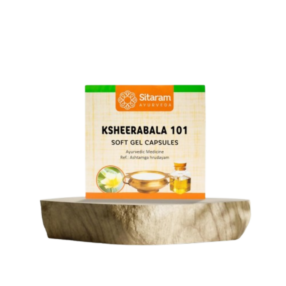Sitaram Ksheerabala 101 Soft Gelatin Capsules | Grocsy