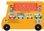 Dreamland A Music Party on the Bus- A Shaped Board book with Wheels : Children Picture Board Book | Grocsy