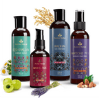 Avimee Herbal Anti Hair Fall Kit - Controls Hair Fall and Nourishes Hair Root, With Rosemary, Amla, Methi & Bhringraj | Grocsy