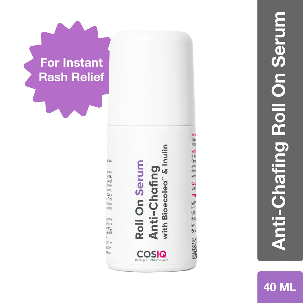 Cos-IQ Anti Chafing Roll-On Serum With Bioecolea & Inulin | Grocsy