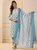 Jyoti Fashion White Rayon Printed Designer Kurta Set With Dupatta | Grocsy