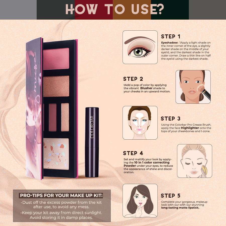Colorbar Make Up Kit The Morning Muse | Grocsy