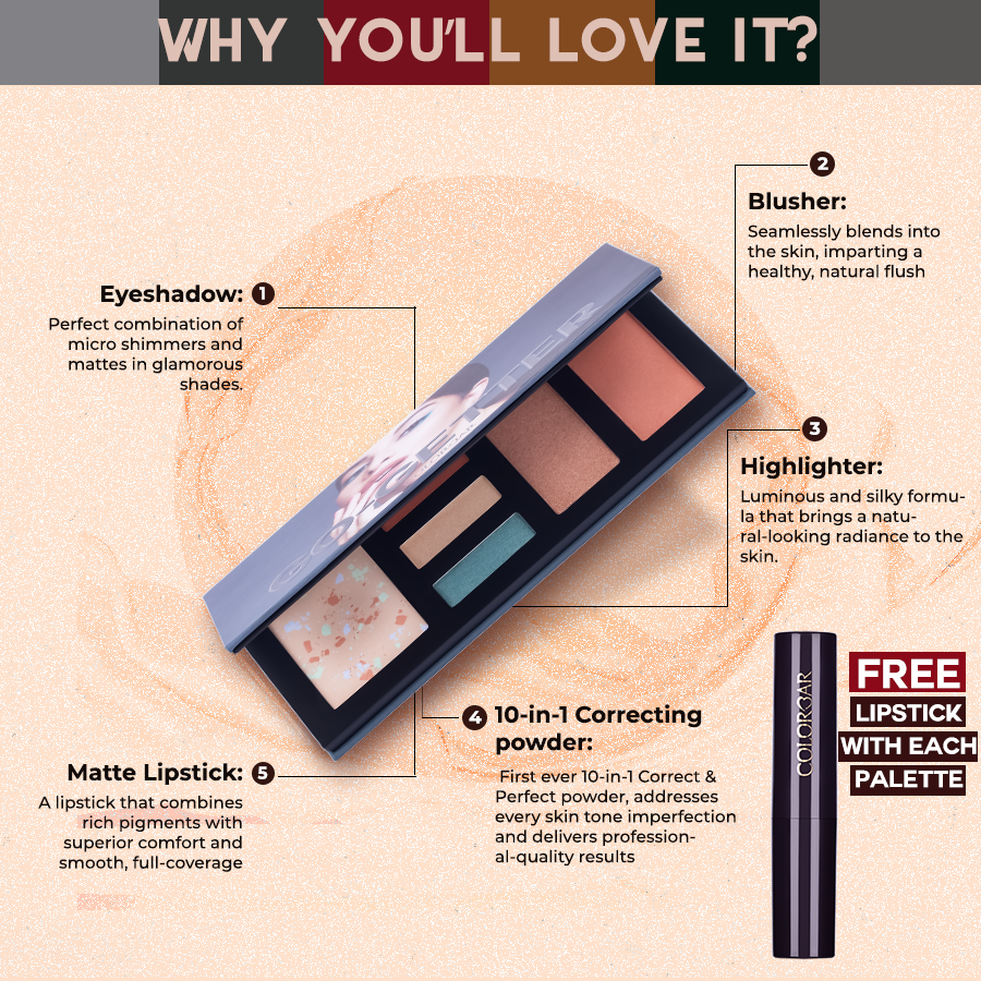 Colorbar Make Up Kit The Go-Getter | Grocsy